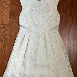 Kimchi Blue White  Lace Mini Dress